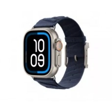Apple Watch Hermès Ultra 2 2024 GPS + Cellular 49mm Natural Titanium Case with Bleu Nuit En Mer (MX773+MXJA3)